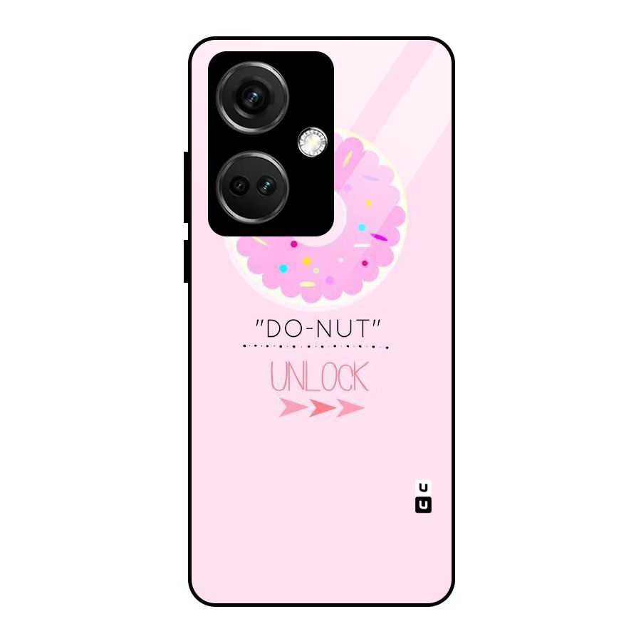 Do-Nut Unlock Glass Back Case for OnePlus Nord CE 3 5G