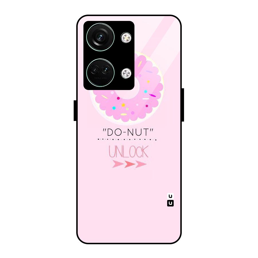 Do-Nut Unlock Glass Back Case for Oneplus Nord 3