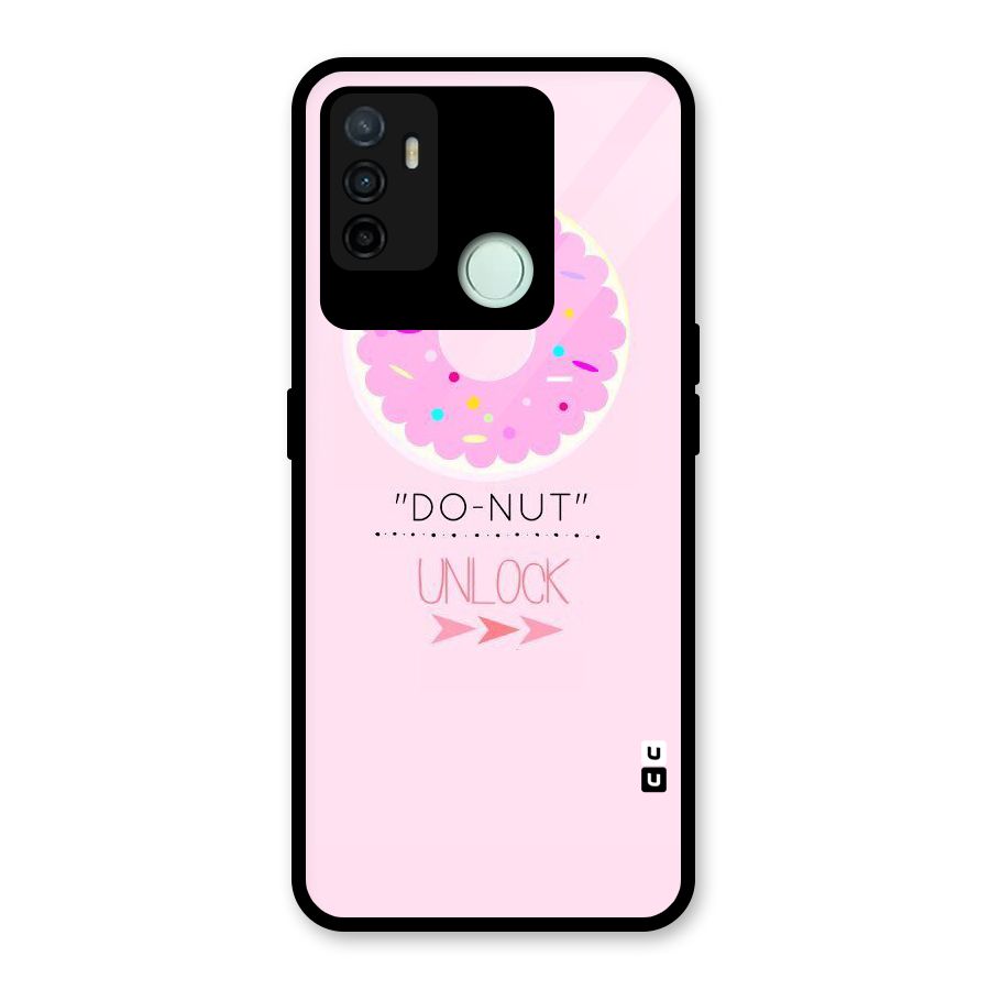 Do-Nut Unlock Glass Back Case for Oppo A53