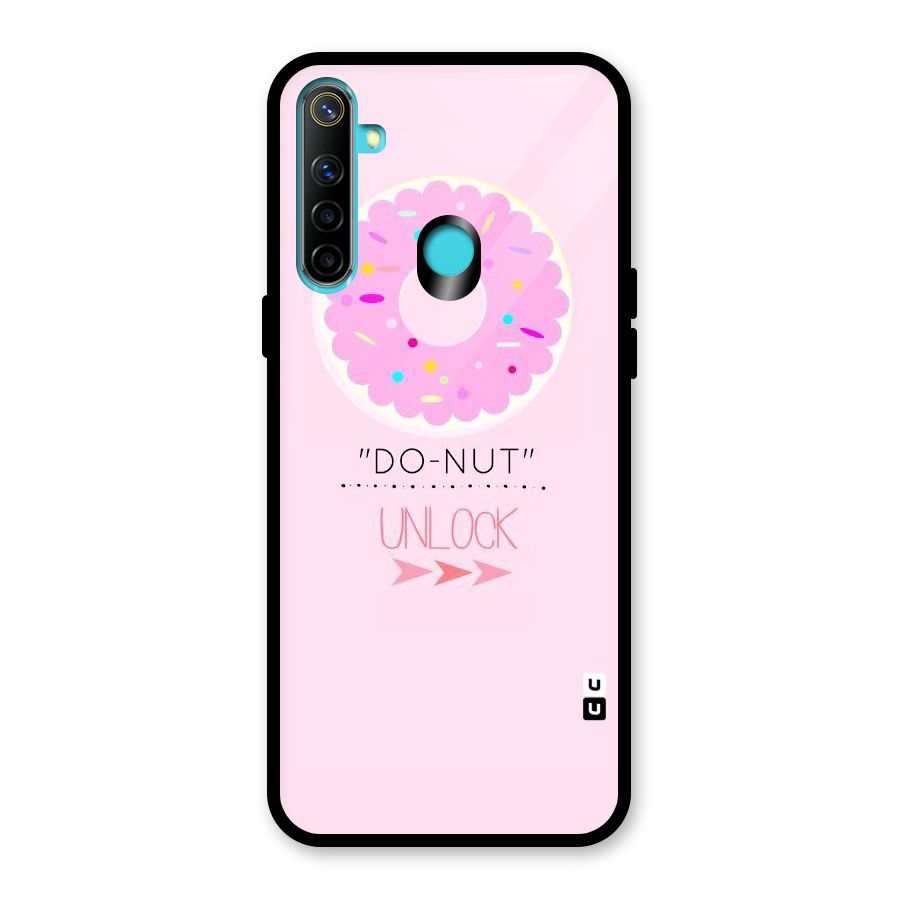 Do-Nut Unlock Glass Back Case for Realme Narzo 10