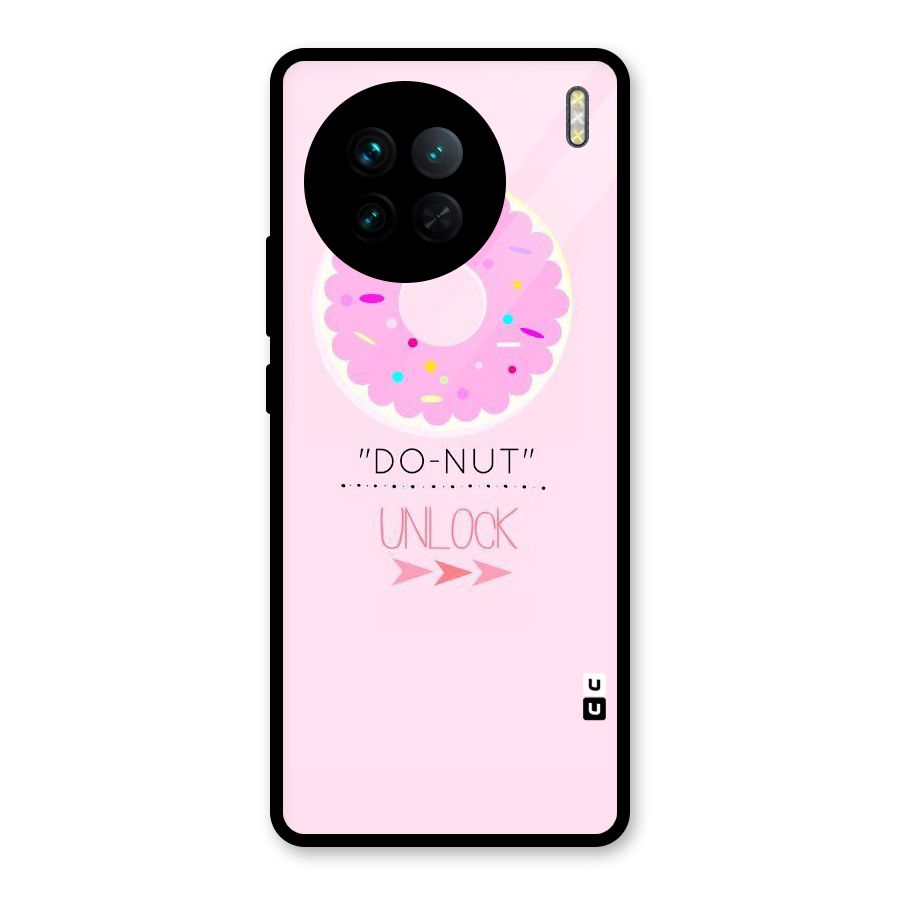 Do-Nut Unlock Glass Back Case for Vivo X90