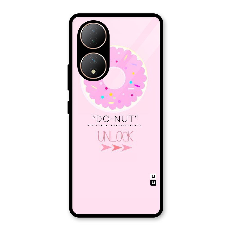 Do-Nut Unlock Glass Back Case for Vivo Y100A