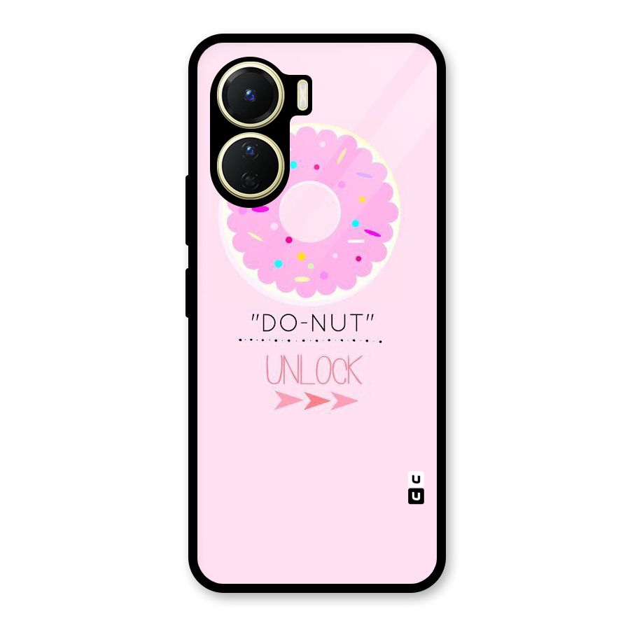 Do-Nut Unlock Glass Back Case for Vivo Y56