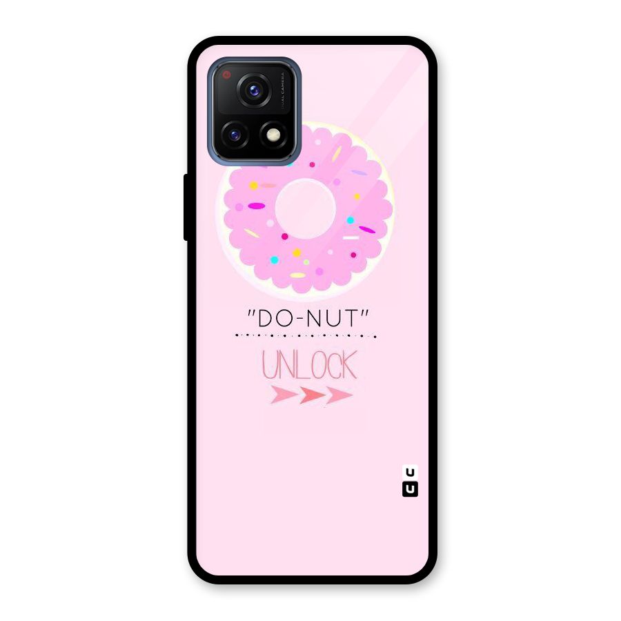 Do-Nut Unlock Glass Back Case for Vivo Y72 5G