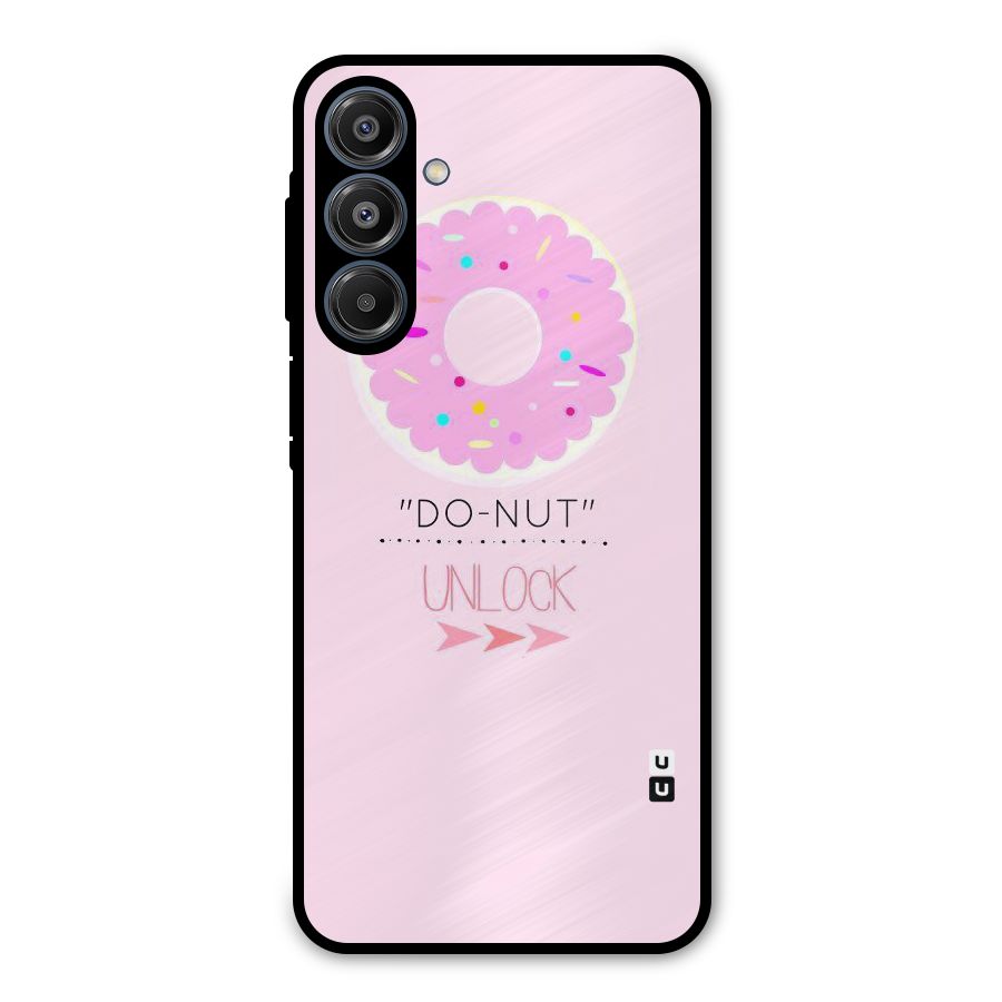 Do-Nut Unlock Metal Back Case for Galaxy A16 5G