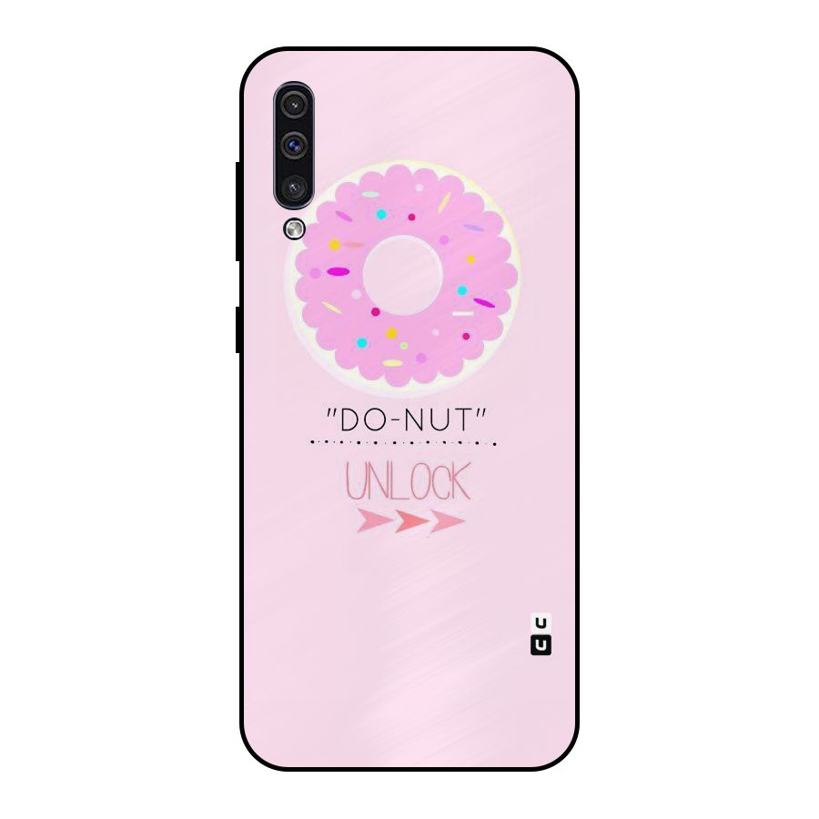 Do-Nut Unlock Metal Back Case for Galaxy A50