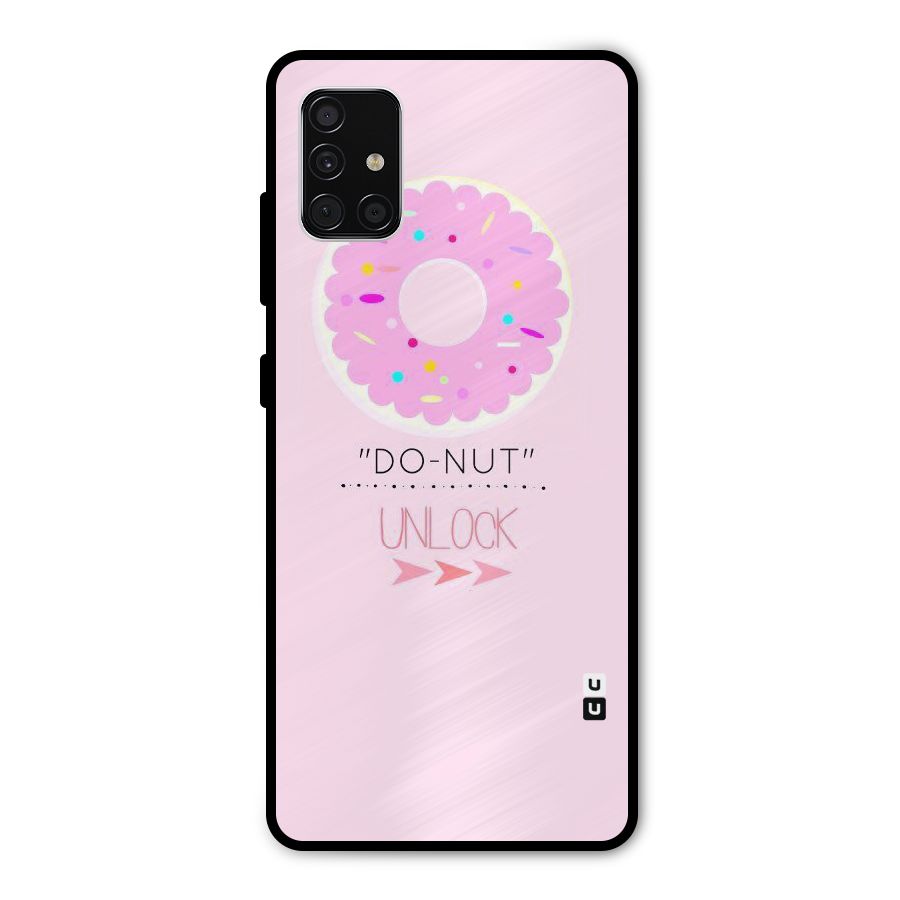 Do-Nut Unlock Metal Back Case for Galaxy A51