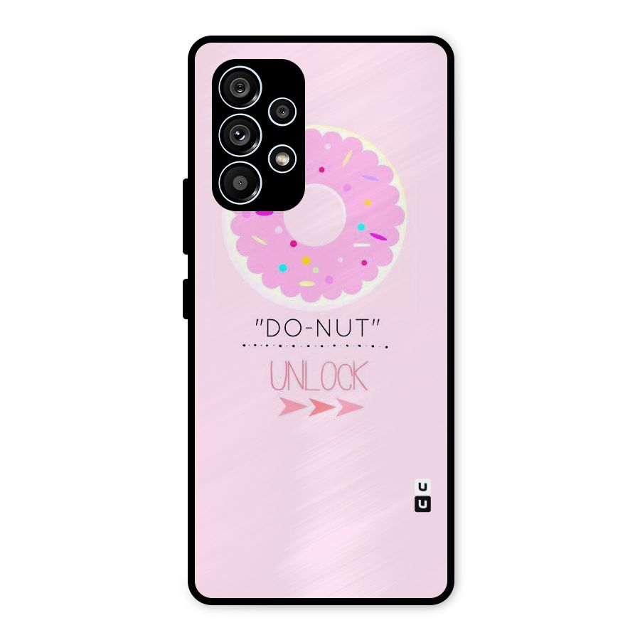 Do-Nut Unlock Metal Back Case for Galaxy A53 5G