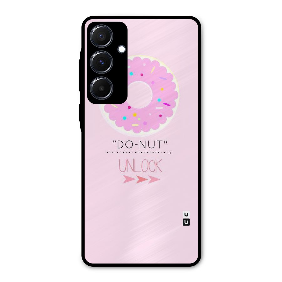 Do-Nut Unlock Metal Back Case for Galaxy A55