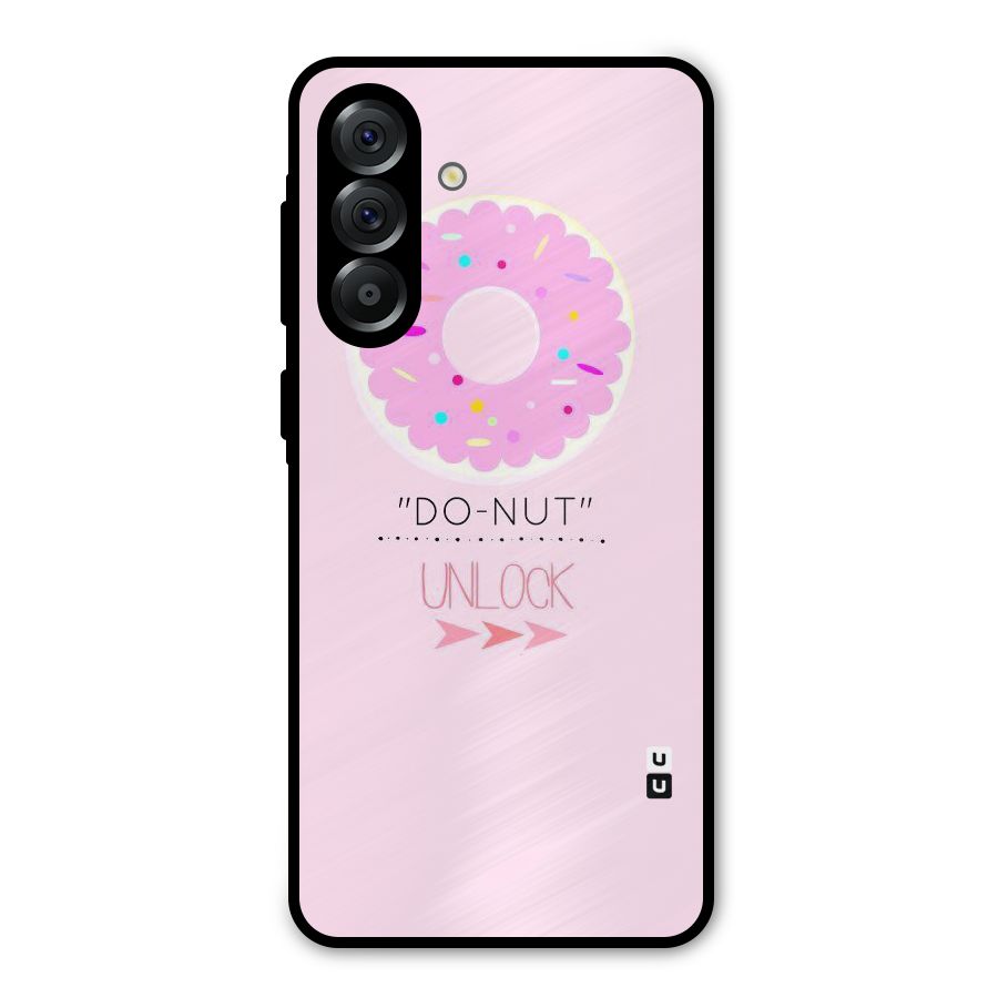 Do-Nut Unlock Metal Back Case for Galaxy A56