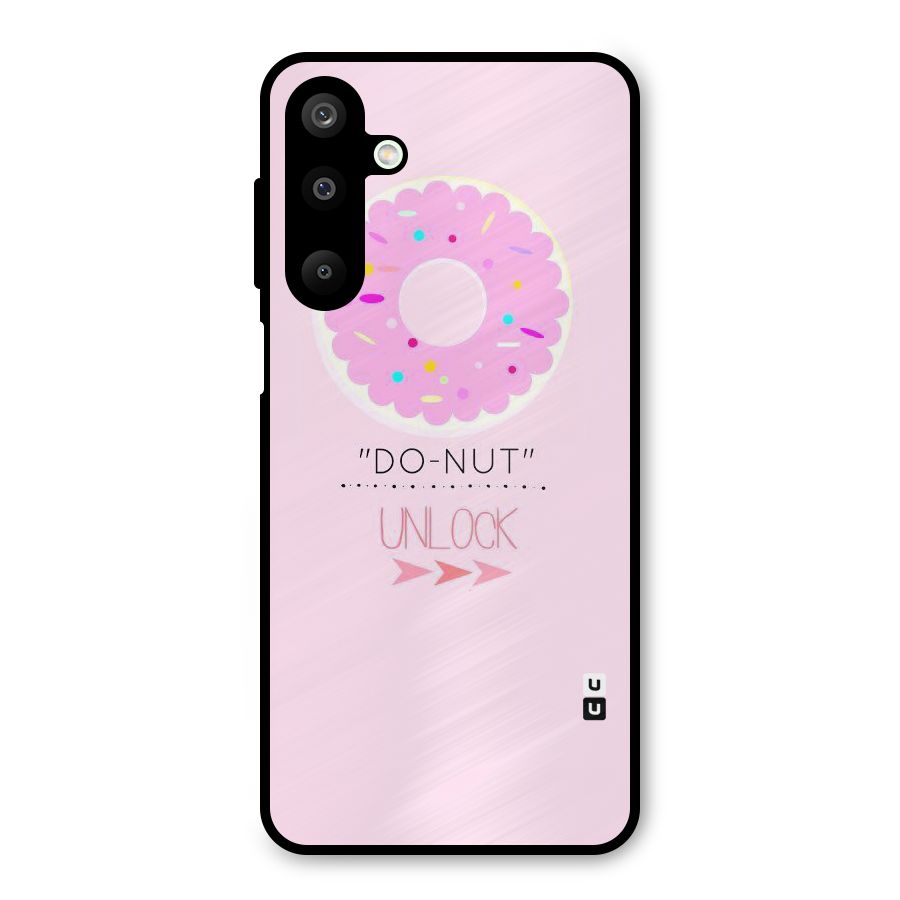 Do-Nut Unlock Metal Back Case for Galaxy M16