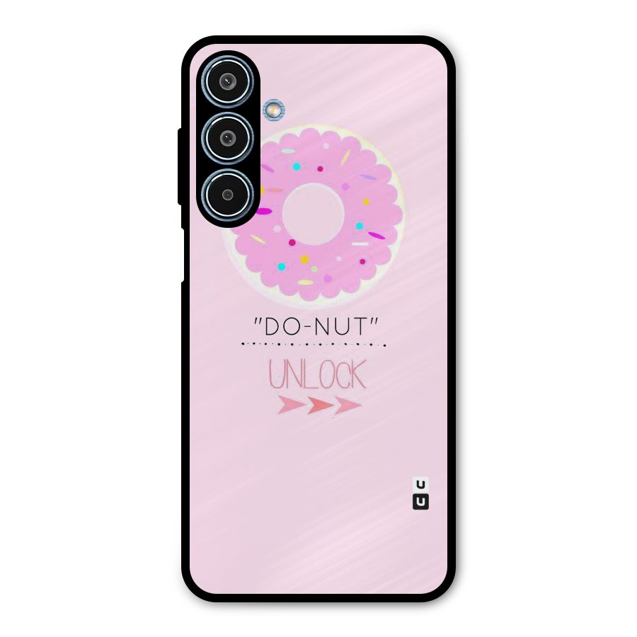 Do-Nut Unlock Metal Back Case for Galaxy M35