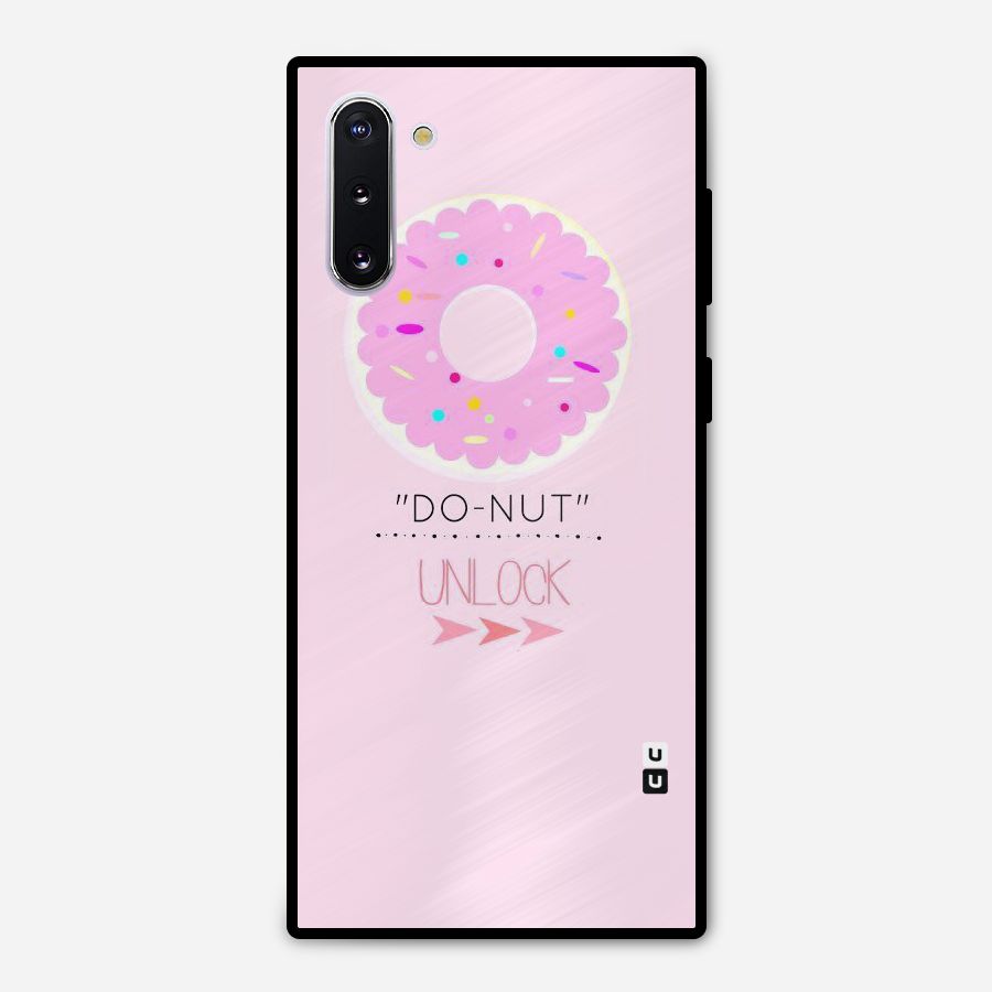 Do-Nut Unlock Metal Back Case for Galaxy Note 10