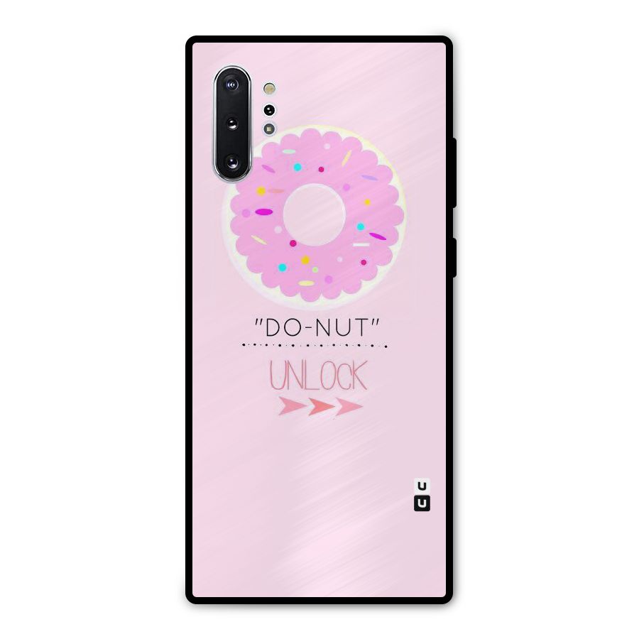 Do-Nut Unlock Metal Back Case for Galaxy Note 10 Plus
