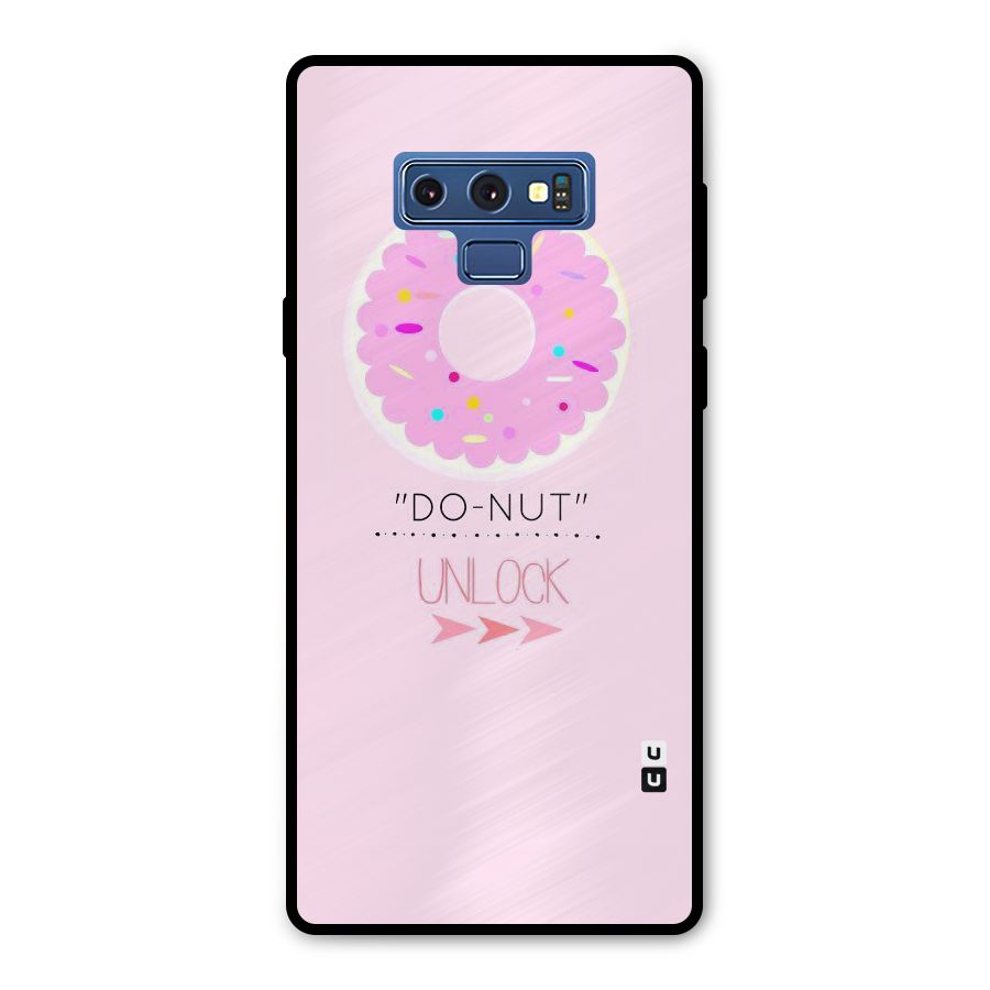 Do-Nut Unlock Metal Back Case for Galaxy Note 9