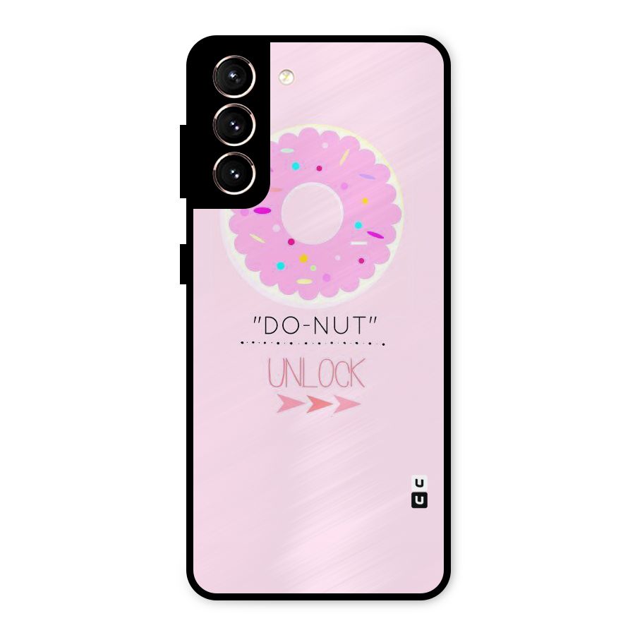 Do-Nut Unlock Metal Back Case for Galaxy S21 5G