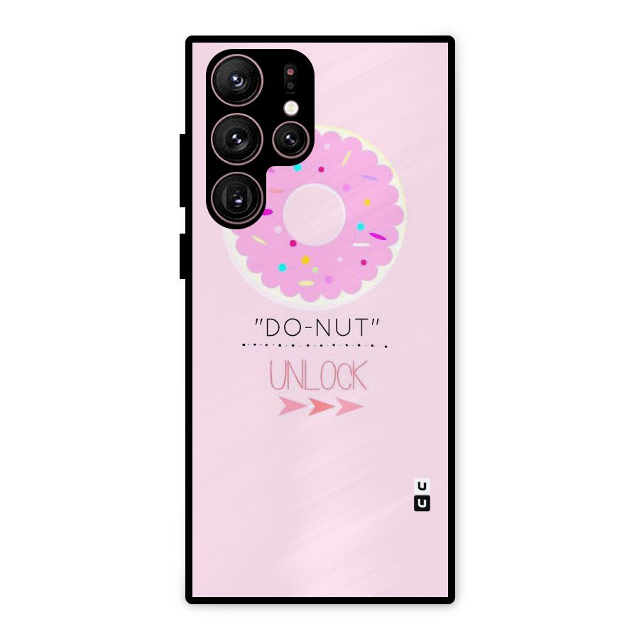 Do-Nut Unlock Metal Back Case for Galaxy S22 Ultra 5G