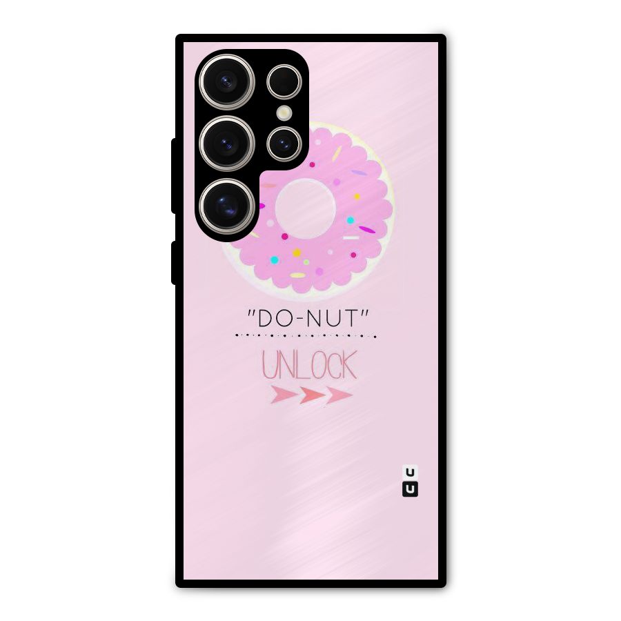 Do-Nut Unlock Metal Back Case for Galaxy S24 Ultra