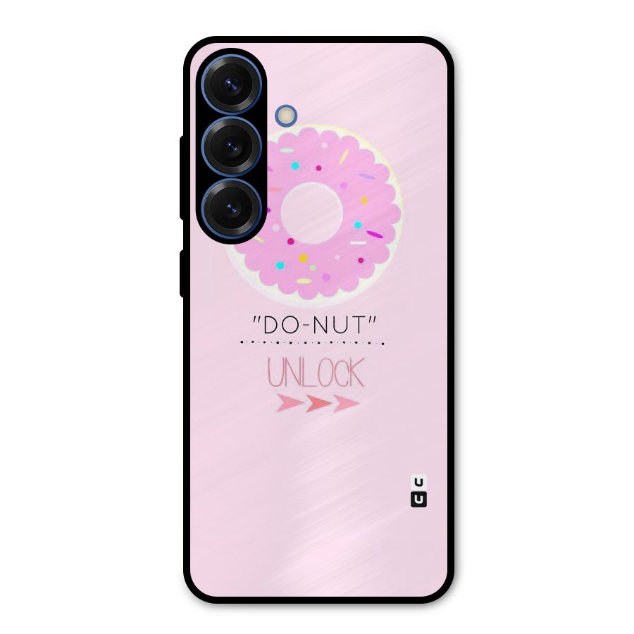 Do-Nut Unlock Metal Back Case for Galaxy S25