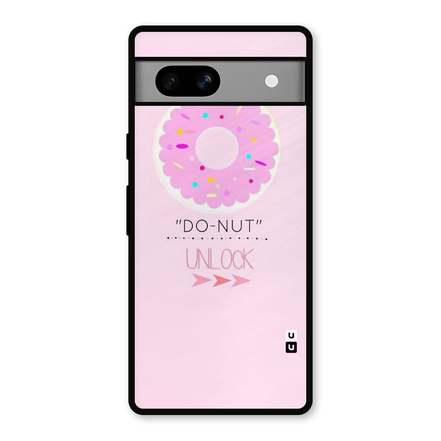 Do-Nut Unlock Metal Back Case for Google Pixel 7a