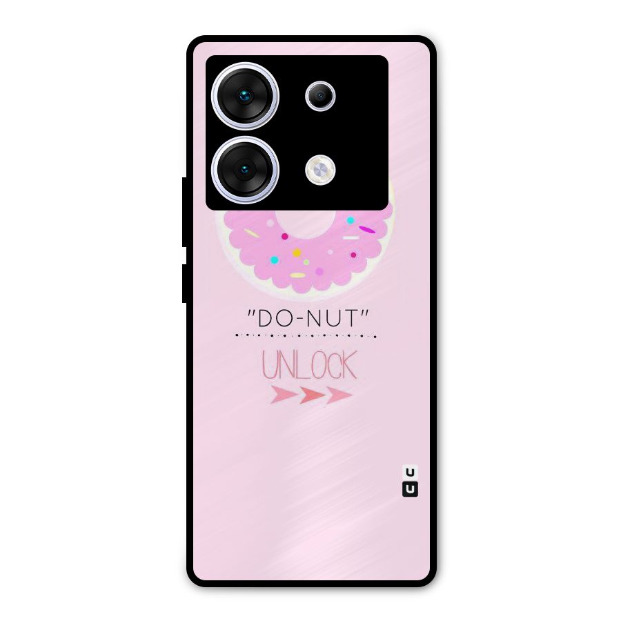 Do-Nut Unlock Metal Back Case for Infinix Zero 30 5G