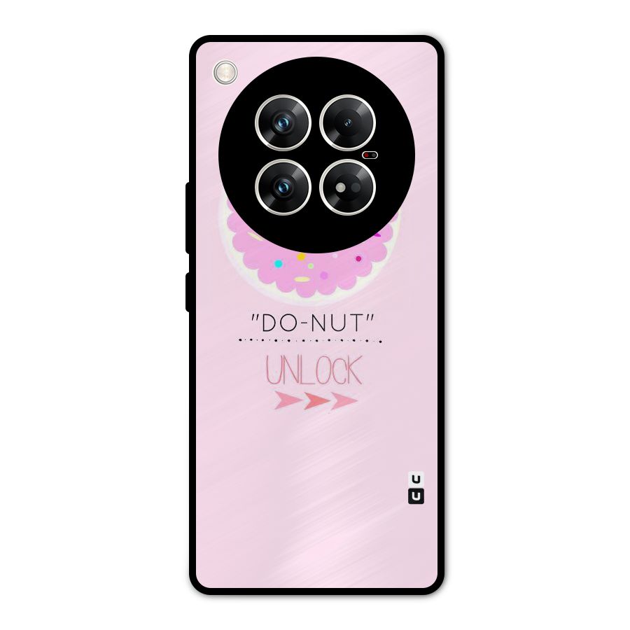 Do-Nut Unlock Metal Back Case for Infinix Zero 40 5G