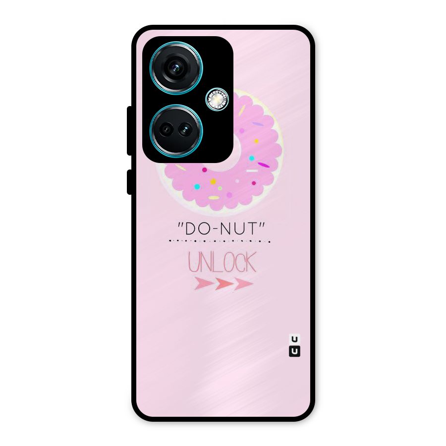 Do-Nut Unlock Metal Back Case for OnePlus Nord CE 3 5G