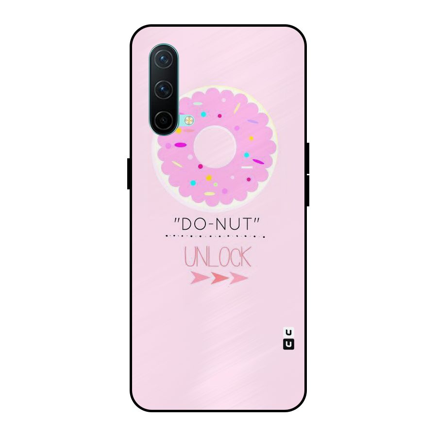 Do-Nut Unlock Metal Back Case for OnePlus Nord CE 5G