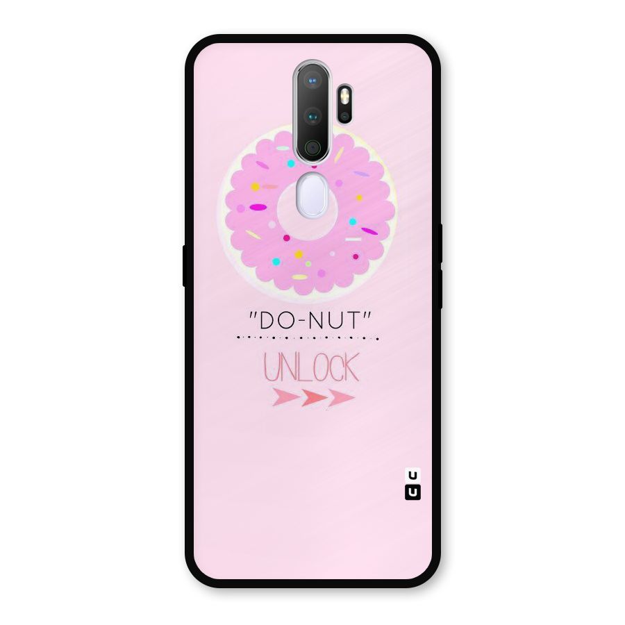 Do-Nut Unlock Metal Back Case for Oppo A9 (2020)