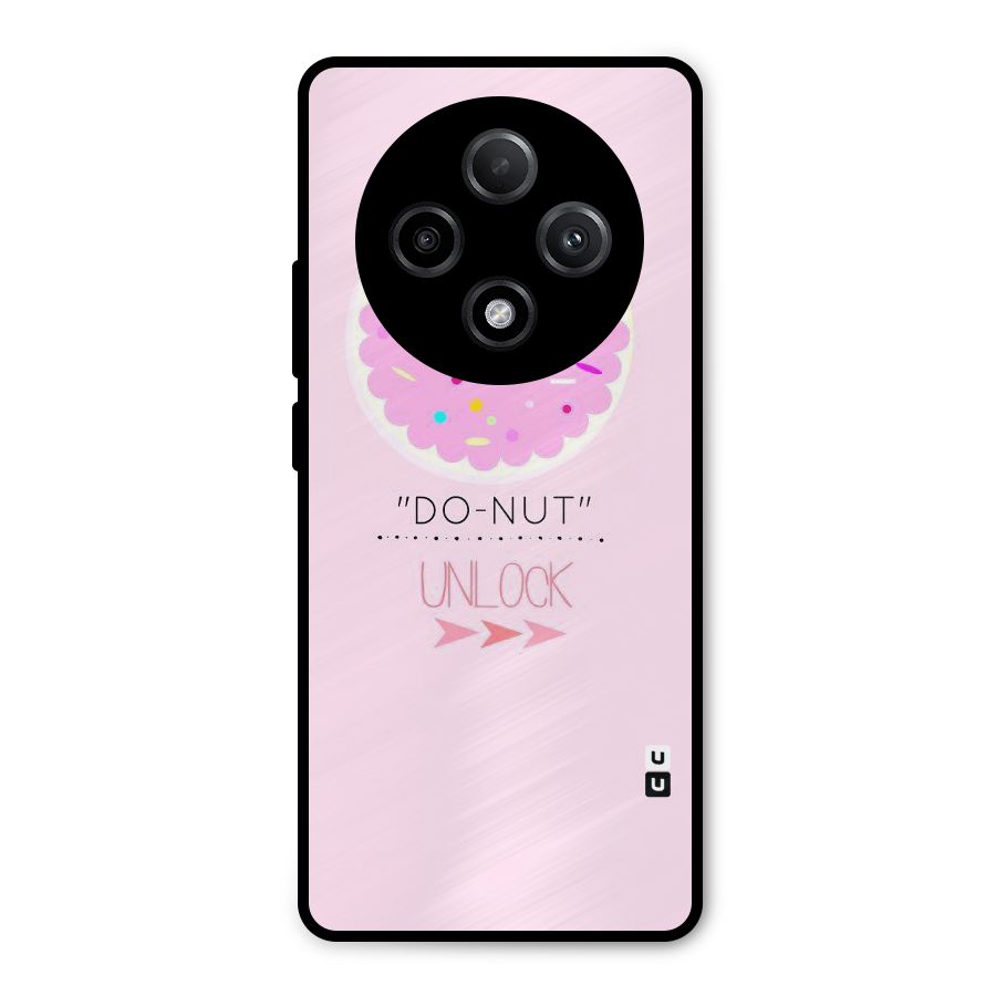 Do-Nut Unlock Metal Back Case for Oppo F27 Pro Plus