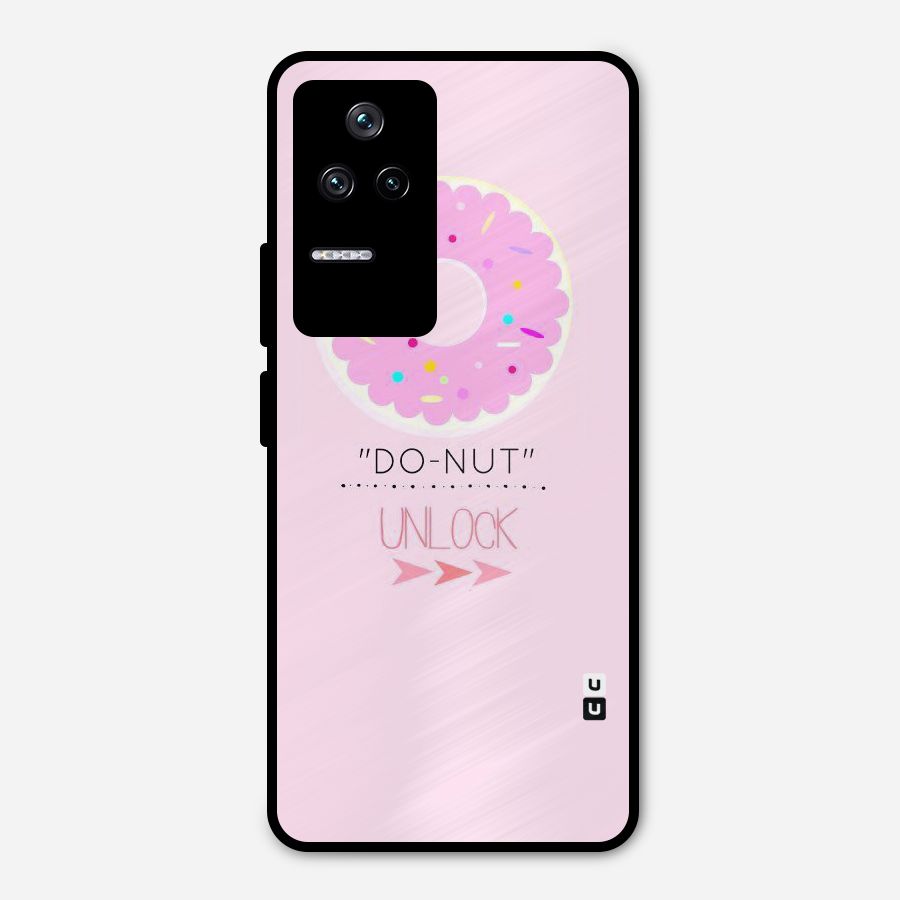 Do-Nut Unlock Metal Back Case for Poco F4 5G