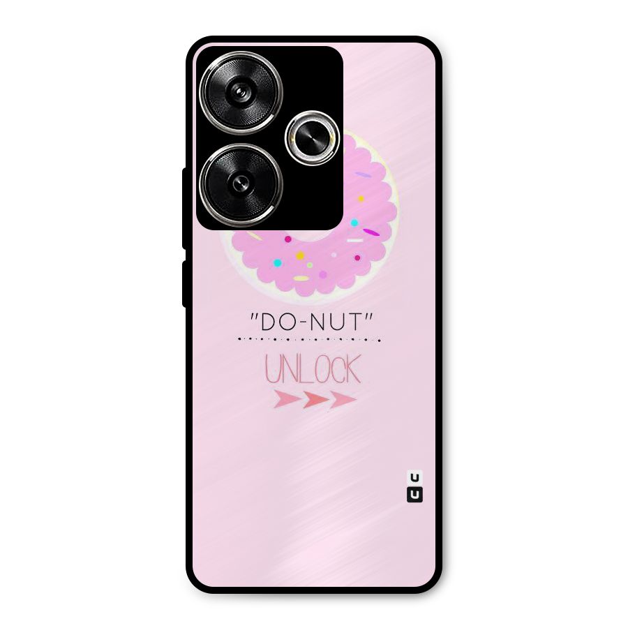 Do-Nut Unlock Metal Back Case for Poco F6