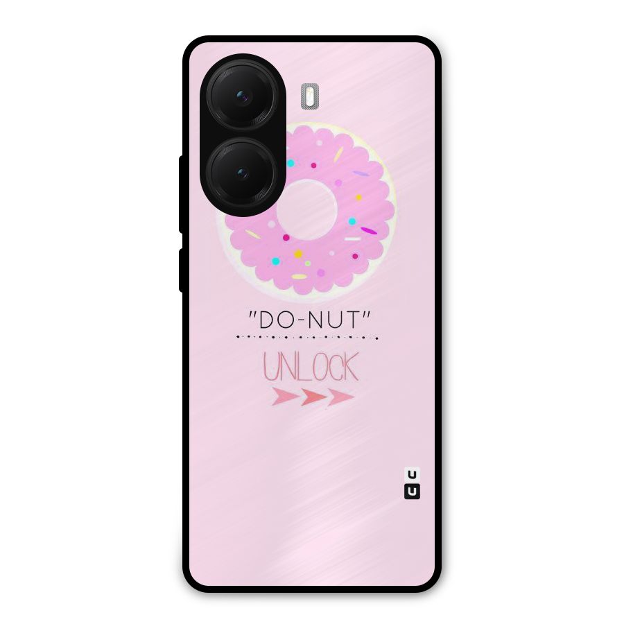 Do-Nut Unlock Metal Back Case for Poco X7 Pro