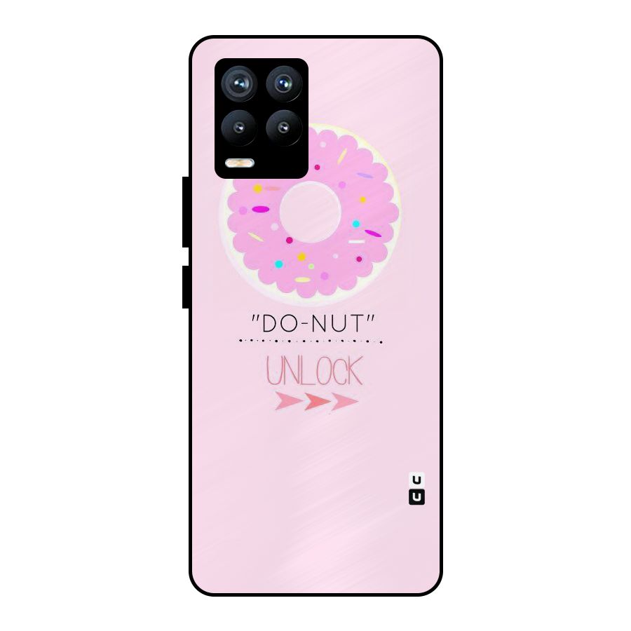 Do-Nut Unlock Metal Back Case for Realme 8 Pro