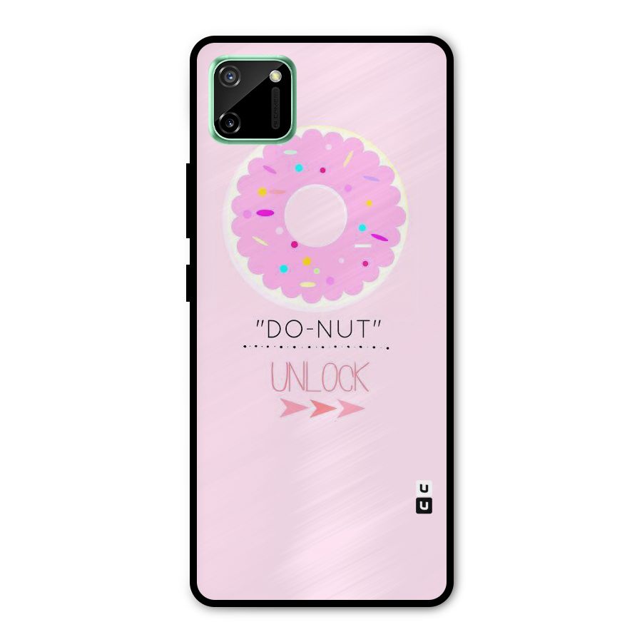 Do-Nut Unlock Metal Back Case for Realme C11