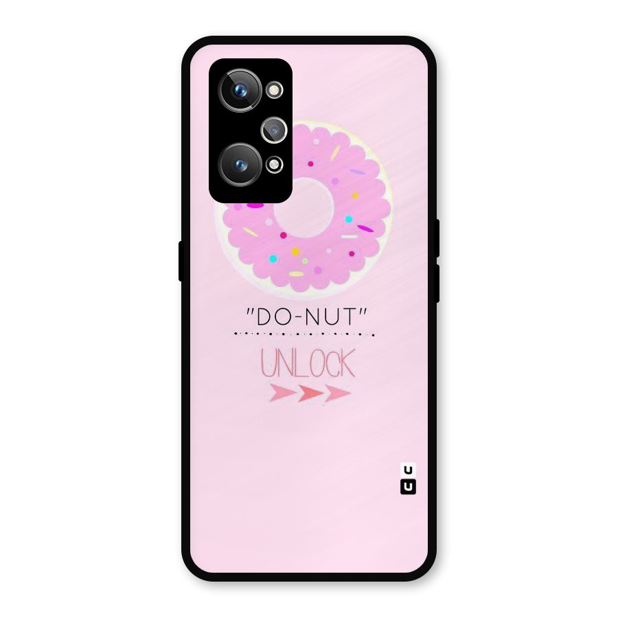 Do-Nut Unlock Metal Back Case for Realme GT Neo 3T