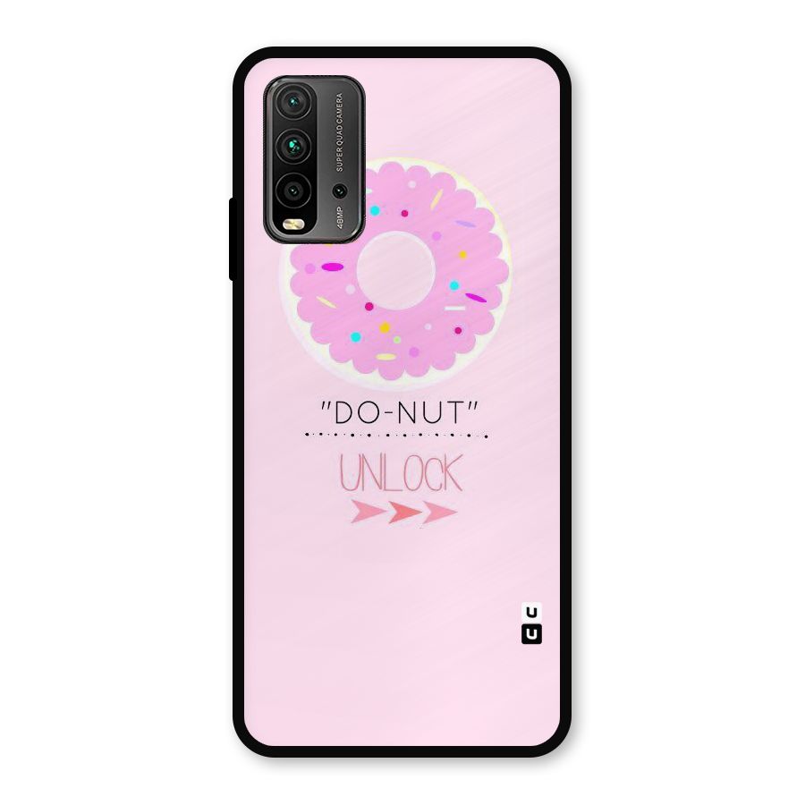 Do-Nut Unlock Metal Back Case for Redmi 9 Power