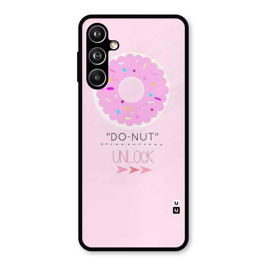 Do-Nut Unlock Metal Back Case for Samsung Galaxy M54