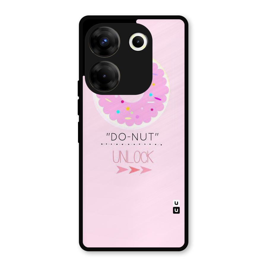 Do-Nut Unlock Metal Back Case for Tecno Camon 20