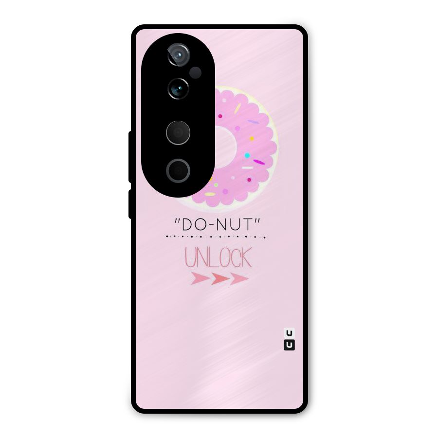 Do-Nut Unlock Metal Back Case for Vivo T3 Ultra