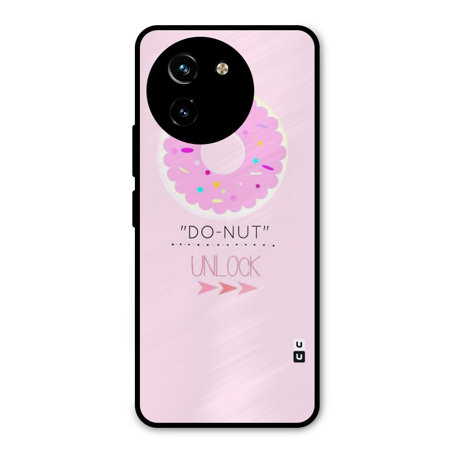 Do-Nut Unlock Metal Back Case for Vivo T3x