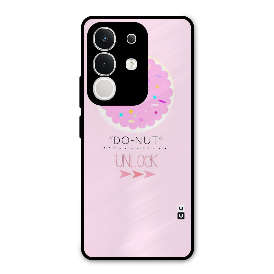 Do-Nut Unlock Metal Back Case for Vivo T4x
