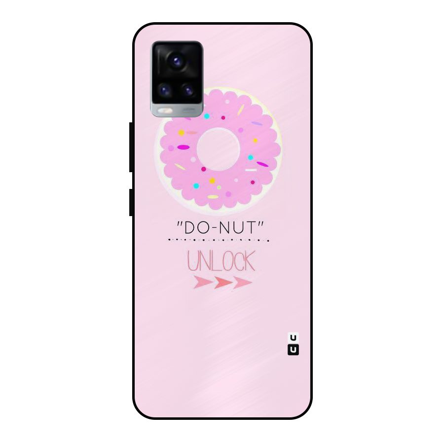 Do-Nut Unlock Metal Back Case for Vivo V20 2021