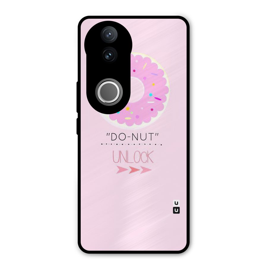 Do-Nut Unlock Metal Back Case for Vivo V50e