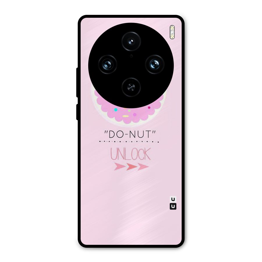 Do-Nut Unlock Metal Back Case for Vivo X100 Pro