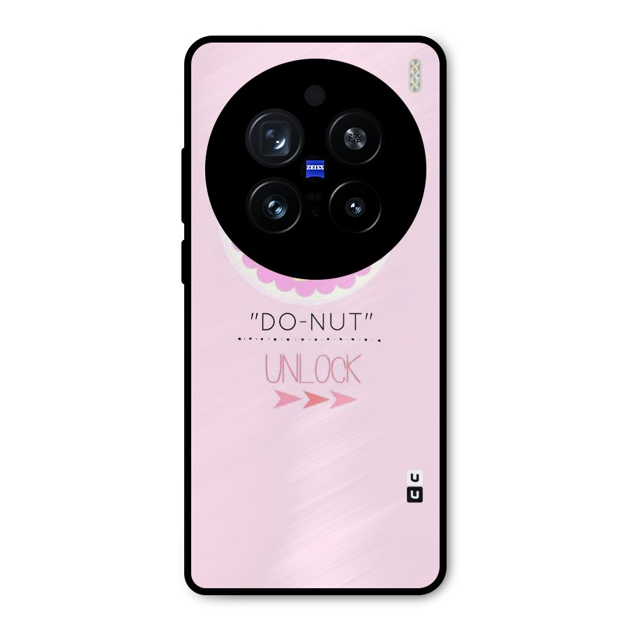 Do-Nut Unlock Metal Back Case for Vivo X200 Pro