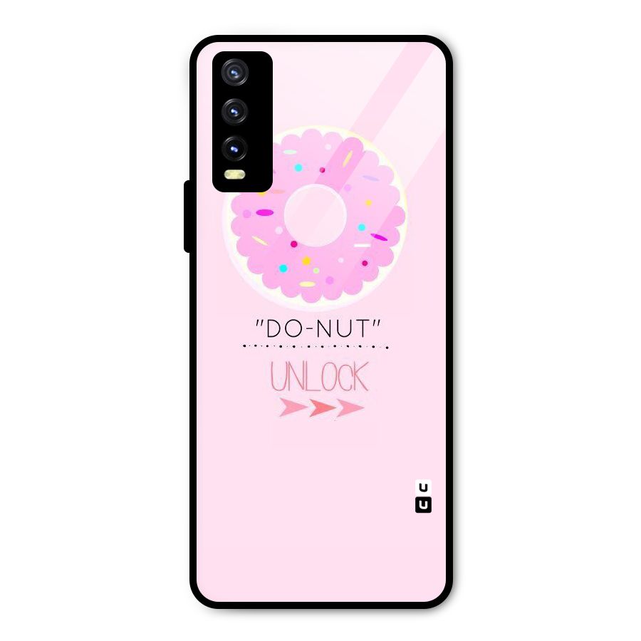 Do-Nut Unlock Metal Back Case for Vivo Y20