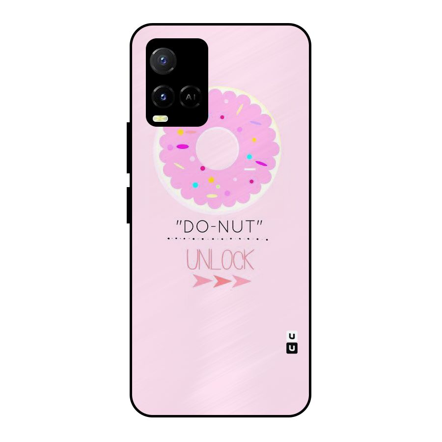 Do-Nut Unlock Metal Back Case for Vivo Y21 2021
