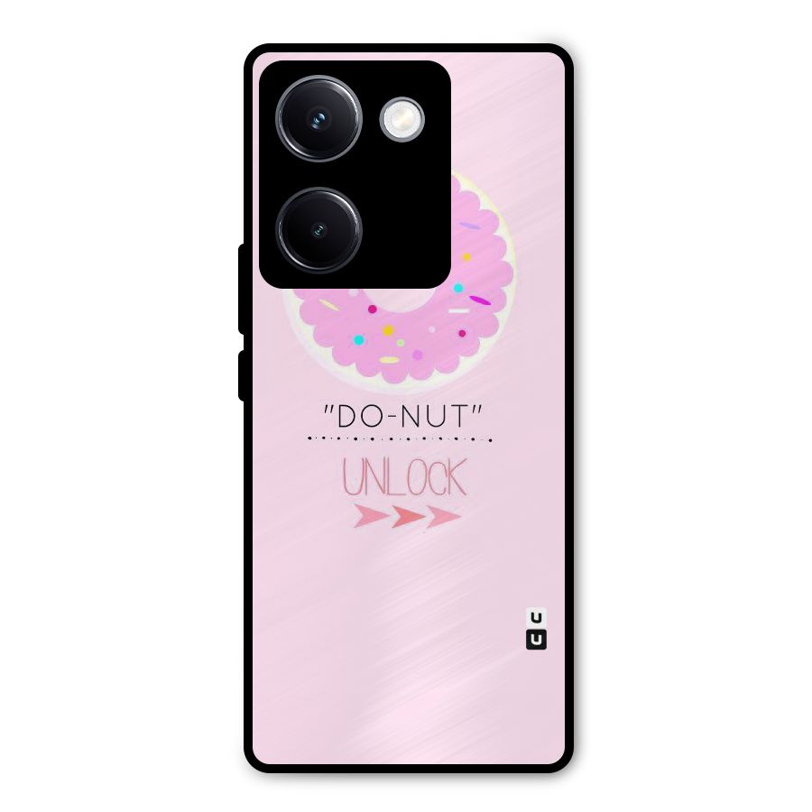 Do-Nut Unlock Metal Back Case for Vivo Y300 Plus