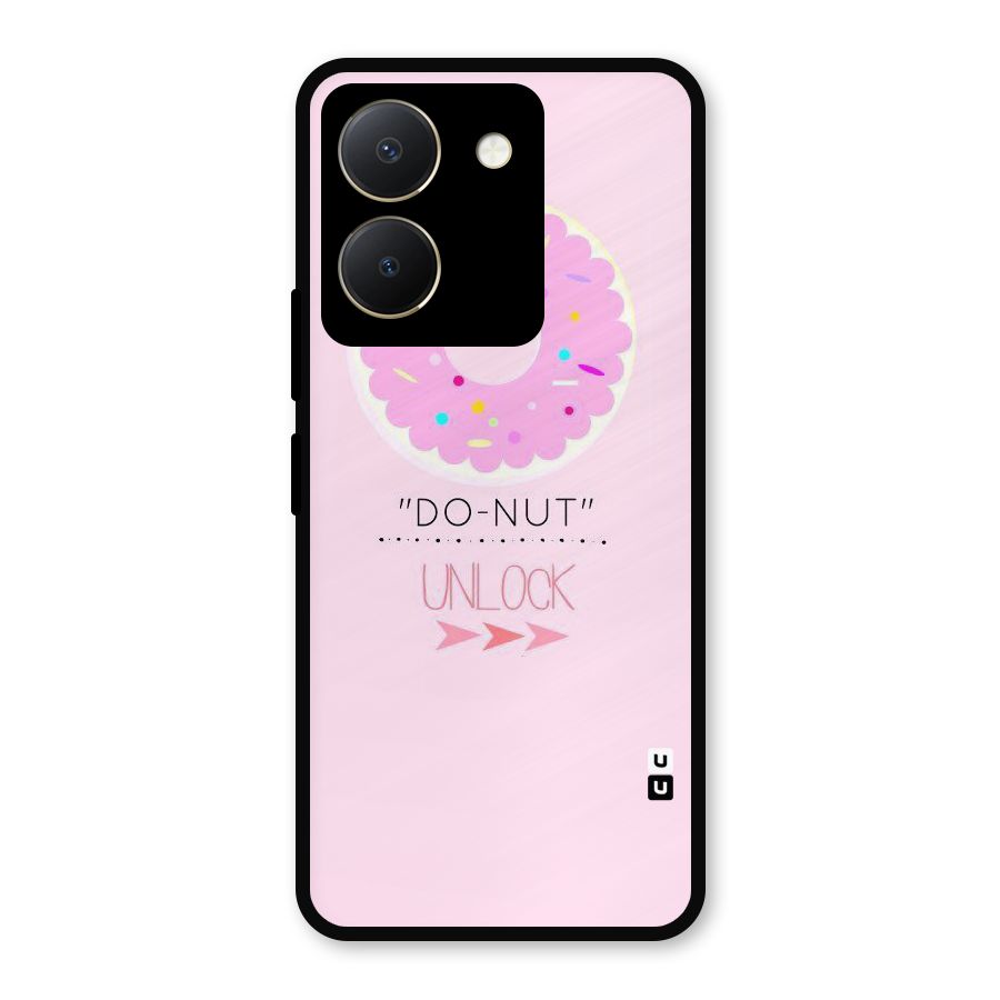 Do-Nut Unlock Metal Back Case for Vivo Y36